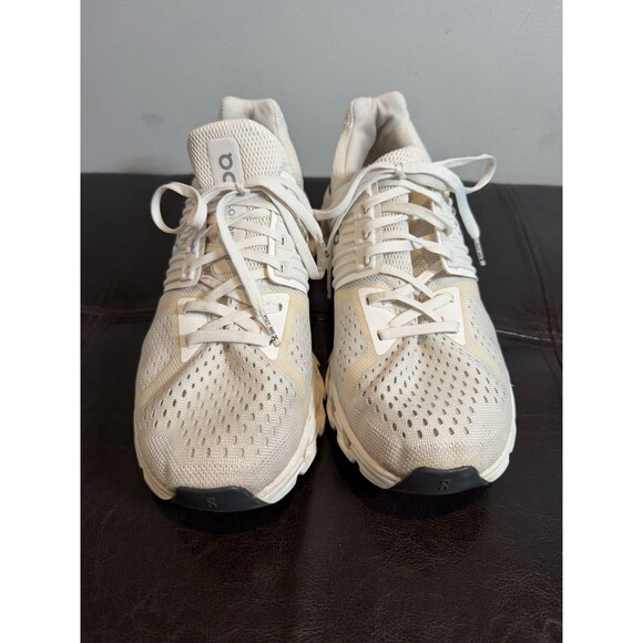 On Cloud Cloudswift Low Top Running Sneakers Women Size W9 White Helion Cloudtec - Picture 2 of 6